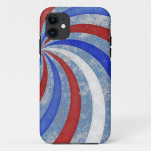 Grunge America abstraktes Case für iPhone