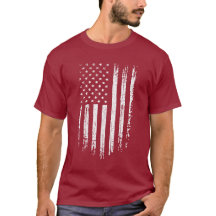 Grunge-Amerikanische Flagge