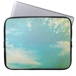 Grunge Bild des Himmelshintergrundes. Wohngestaltu Laptopschutzhülle