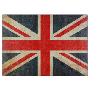 Grunge-BRITISCHES Schneidebrett