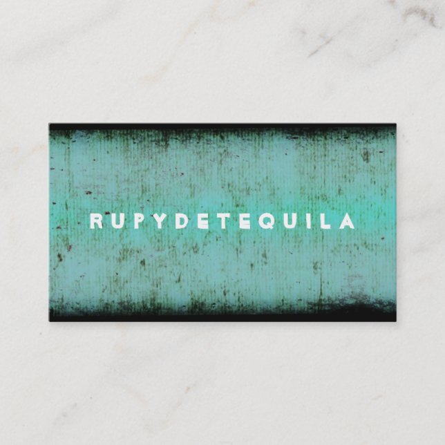 Grunge Business Card Visitenkarte (Vorderseite)