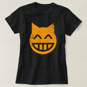 Grunge Cat Emoji T-Shirt
