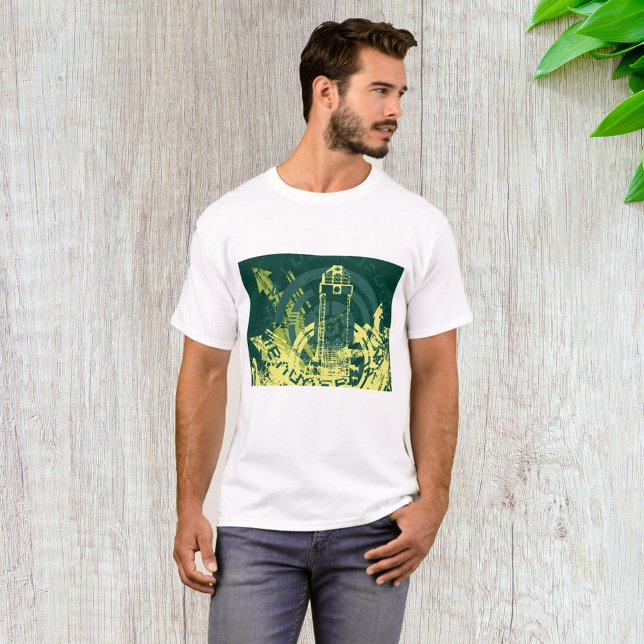 Grunge City Graphic T-Shirt (Von Creator hochgeladen)