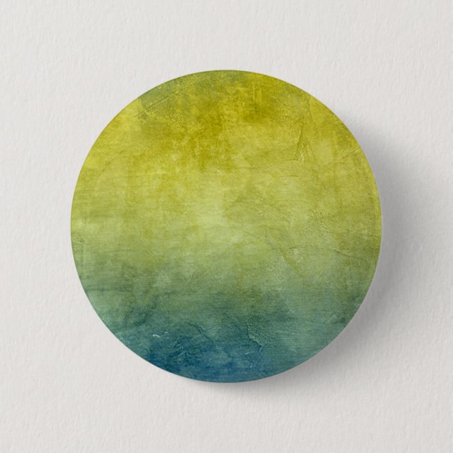 Grunge Colors - Gelb & Blau Button (Vorderseite)