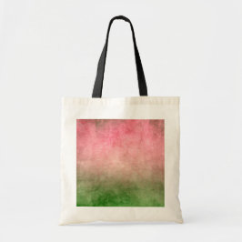 Grunge Colors - Rose Pink & Green Tragetasche