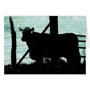 Grunge Cow Silhouette Toutes Les Occasions