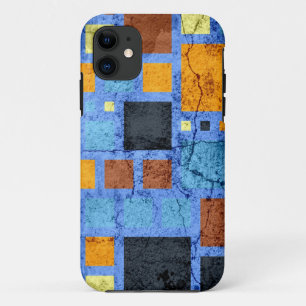 Grunge Cracked Retro Moderne Quadrate Muster title_seo2