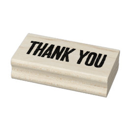 Grunge danke gummistempel