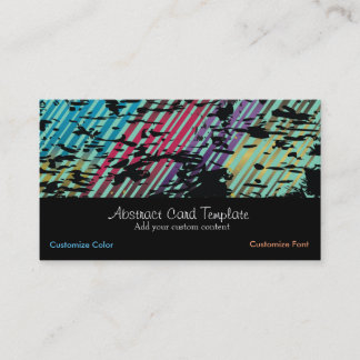 Grunge Design Carte de visite