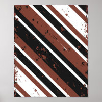 Grunge Diagonal Striped Abstract Design