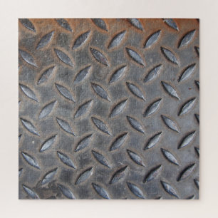 Grunge Diamantmetalle, geschweißte Stahlstruktur.