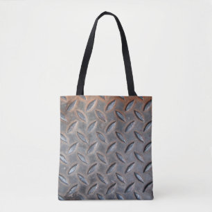 grunge Diamantuntergrund, geschweißte Stahlsurfe Tasche