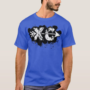 Grunge Dirty Cross Country Running T-Shirt