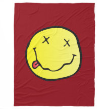 Grunge Emoji Decke