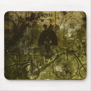 Grunge Fahrräder Mauspad