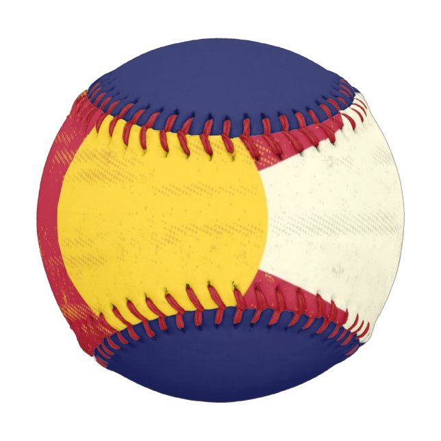 Grunge Flag Colorado Baseball (Vorderseite)