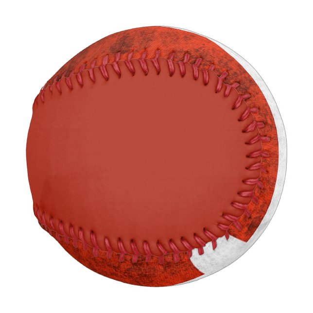 Grunge Flag von Dänemark Baseball (Rückseite Links)