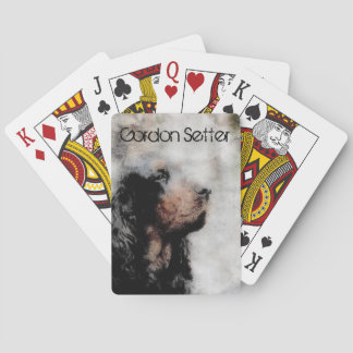 Grunge Gordon Setter Spielkarten