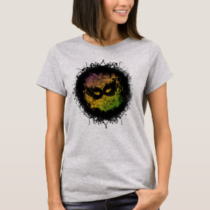 Grunge Goth Mardi Gras T-Shirt