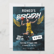 Grunge Graffiti Basketball Foto Geburtstag