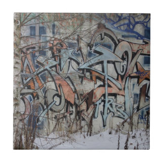 Grunge Graffiti Wall Fliese