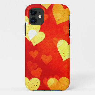 Grunge Herzen Case-Mate iPhone Hülle