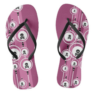 Grunge Hintergrund Flip Flops
