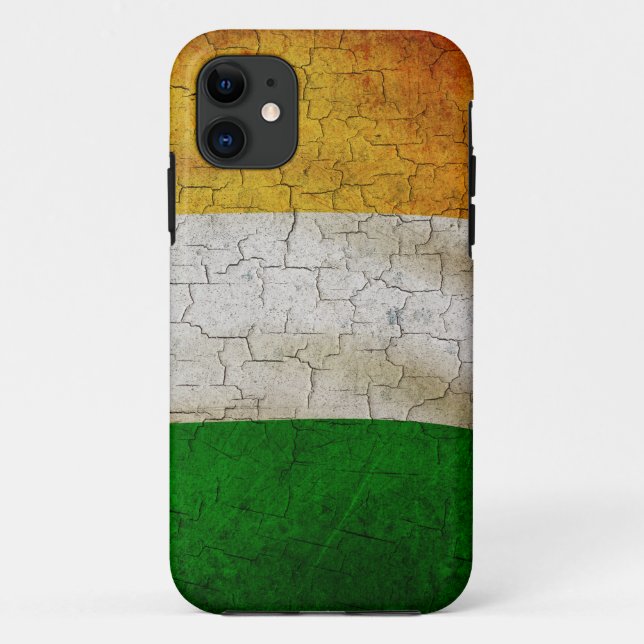 Grunge Ireland Case-Mate iPhone Hülle (Rückseite)