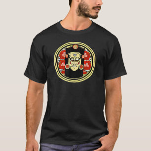 Grunge Japanisch Asiatisch Inspiriert Samurai Krie T-Shirt