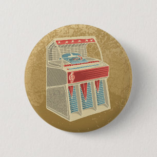 Grunge Jukebox Button