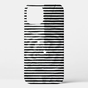 Grunge-Kunst abstrakte, grobe, waagerechte Linien Case-Mate iPhone Hülle