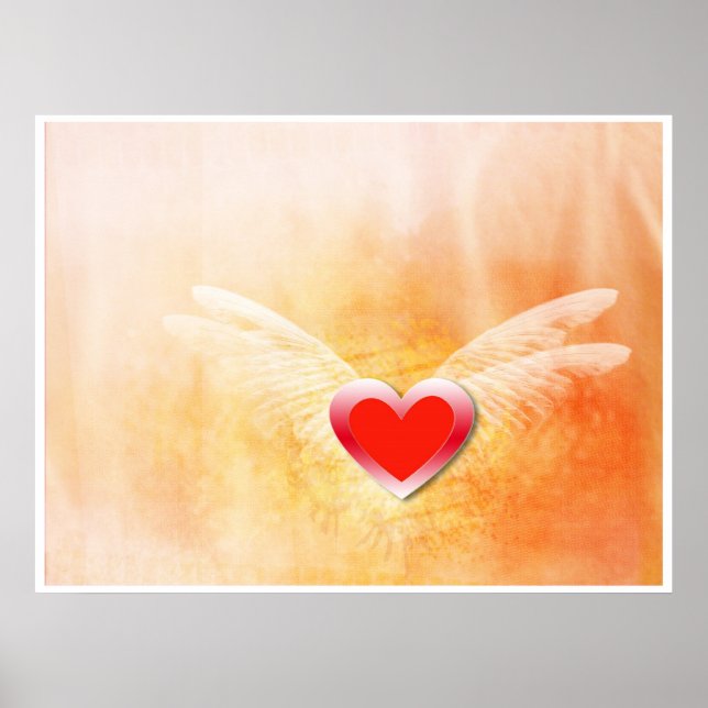 Grunge-Liebe Poster (Vorne)