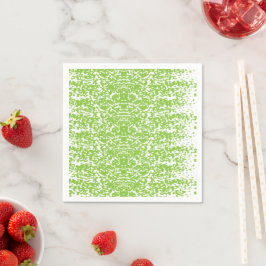 Grunge Lime Green Pattern - Summer Abstract Decor Serviette