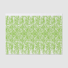 Grunge Limettengrün-Muster - Sommerliche abstrakte Seidenpapier
