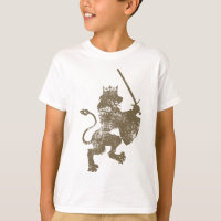 Grunge Lion King Boys Ringer-T - Shirt