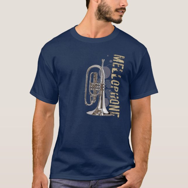 Grunge Mellophone T-Shirt (Vorderseite)