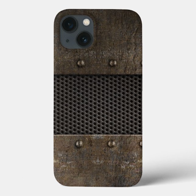 Grunge metal background Case-Mate iPhone hülle (Rückseite)
