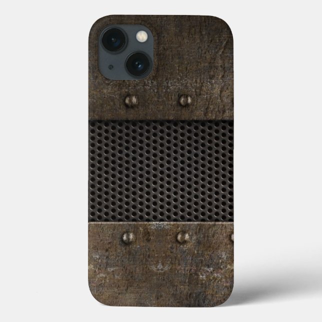 Grunge metal background Case-Mate iPhone hülle (Rückseite)