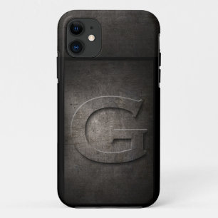 Grunge Metal G Monogram Handyhülle Case-Mate iPhone Hülle