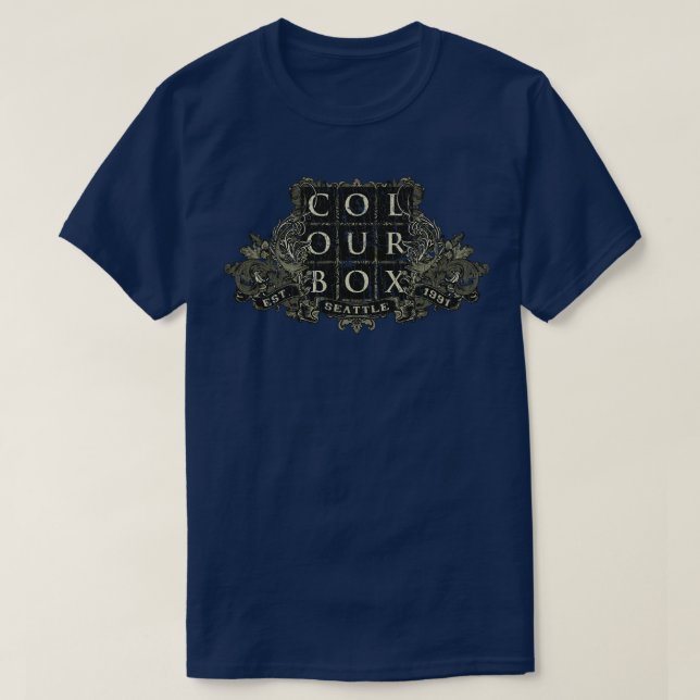Grunge Music The Colourbox Seattle 1991  T-Shirt (Design vorne)