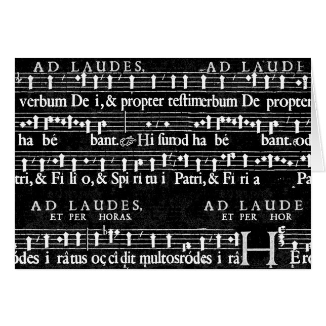 Grunge-Musiknoten (Vorderseite (Horizontal))