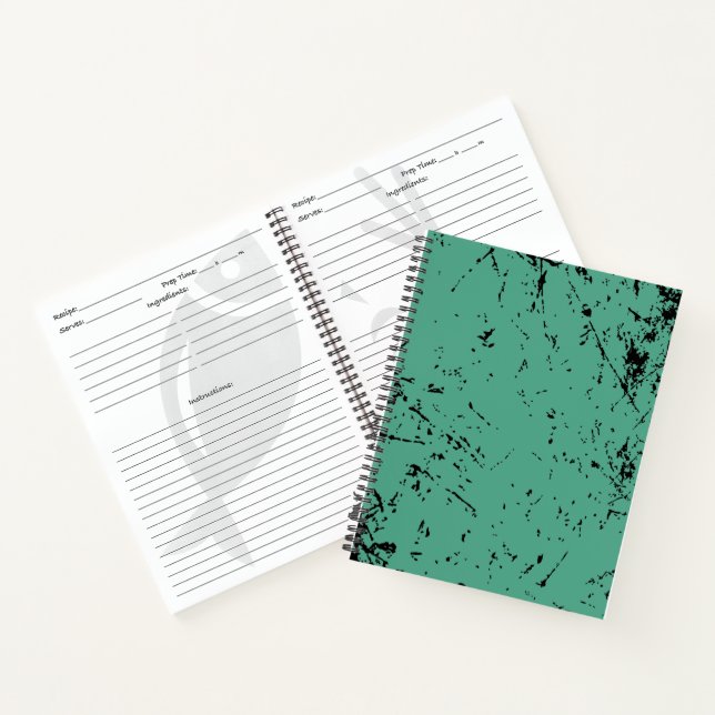 Grunge Notizbuch (Innenseite)