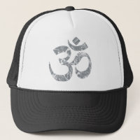 Grunge OM-Symbol-Spiritualität-Yoga