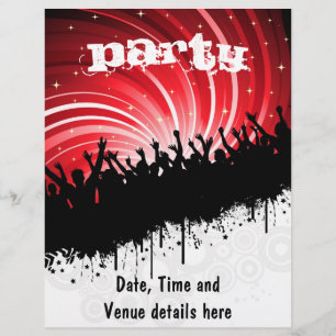 Grunge-Partyflyer Flyer