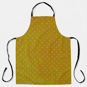 Grunge polka Punkt: Aquarellfarben Schürze