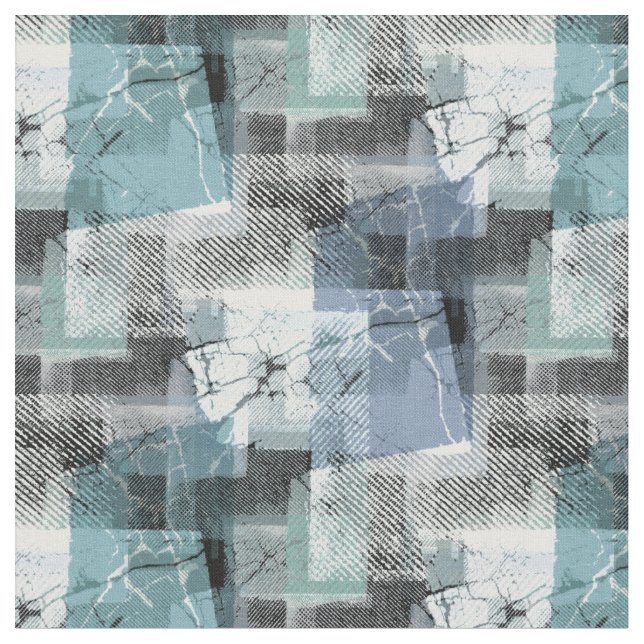 Grunge Print. Stoff (Nahaufnahme)