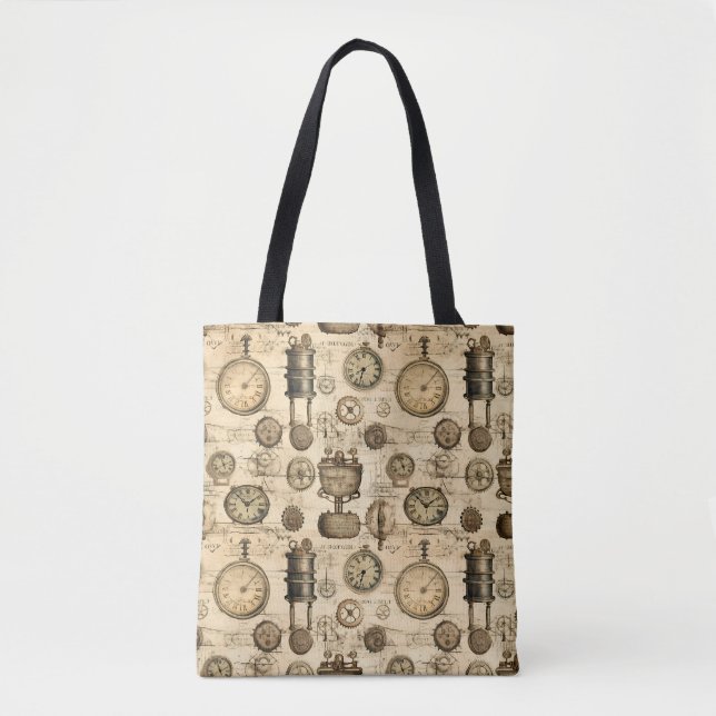 Grunge Rustikale Dampfsperre (14) Tasche (Vorderseite)
