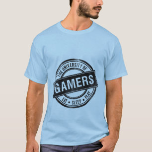 Grunge-Spiel-T - Shirt-Universität von Gamers T-Shirt
