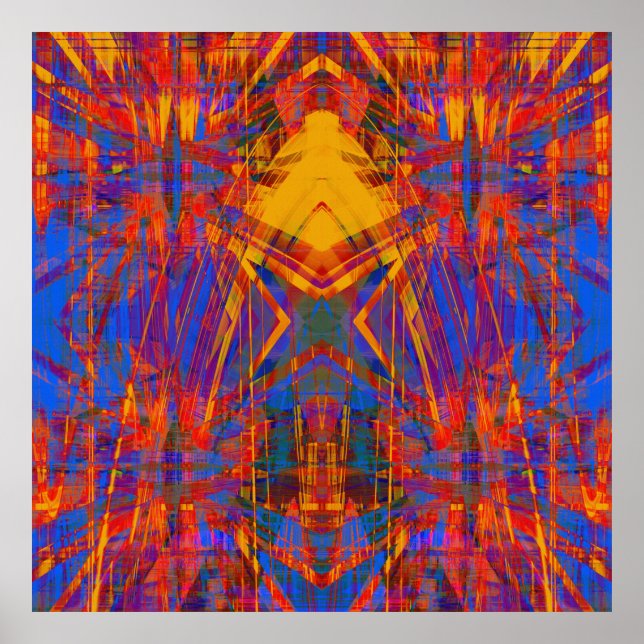 Grunge-Star Poster (Vorne)
