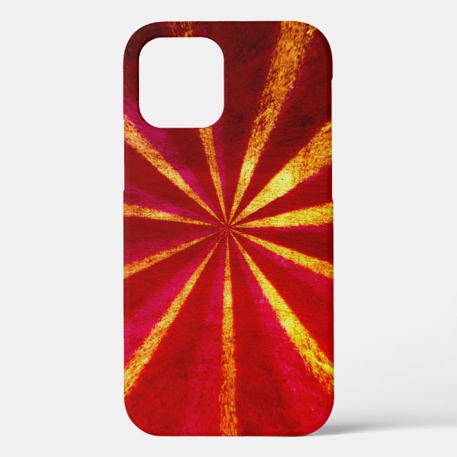 Grunge starburst Coque-Mate coque iphone (Verso)